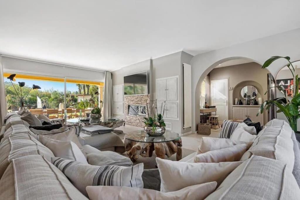 Grande Villa St-Tropez Area Avec Piscine Chauffee جاسّا المظهر الخارجي الصورة