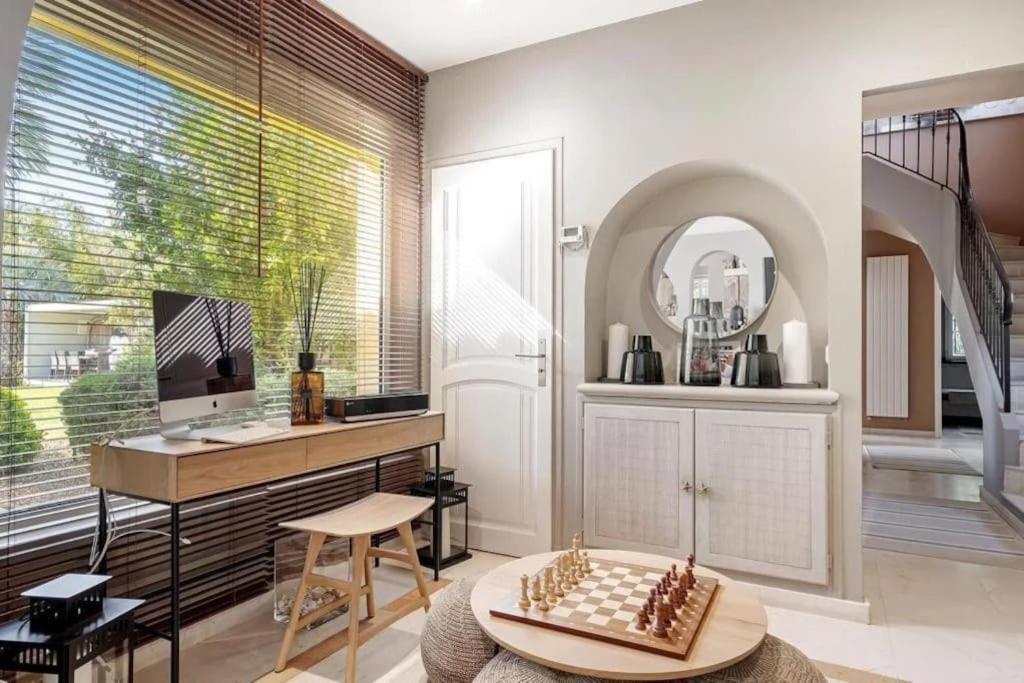 Grande Villa St-Tropez Area Avec Piscine Chauffee جاسّا المظهر الخارجي الصورة