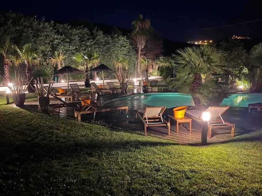 Grande Villa St-Tropez Area Avec Piscine Chauffee جاسّا المظهر الخارجي الصورة
