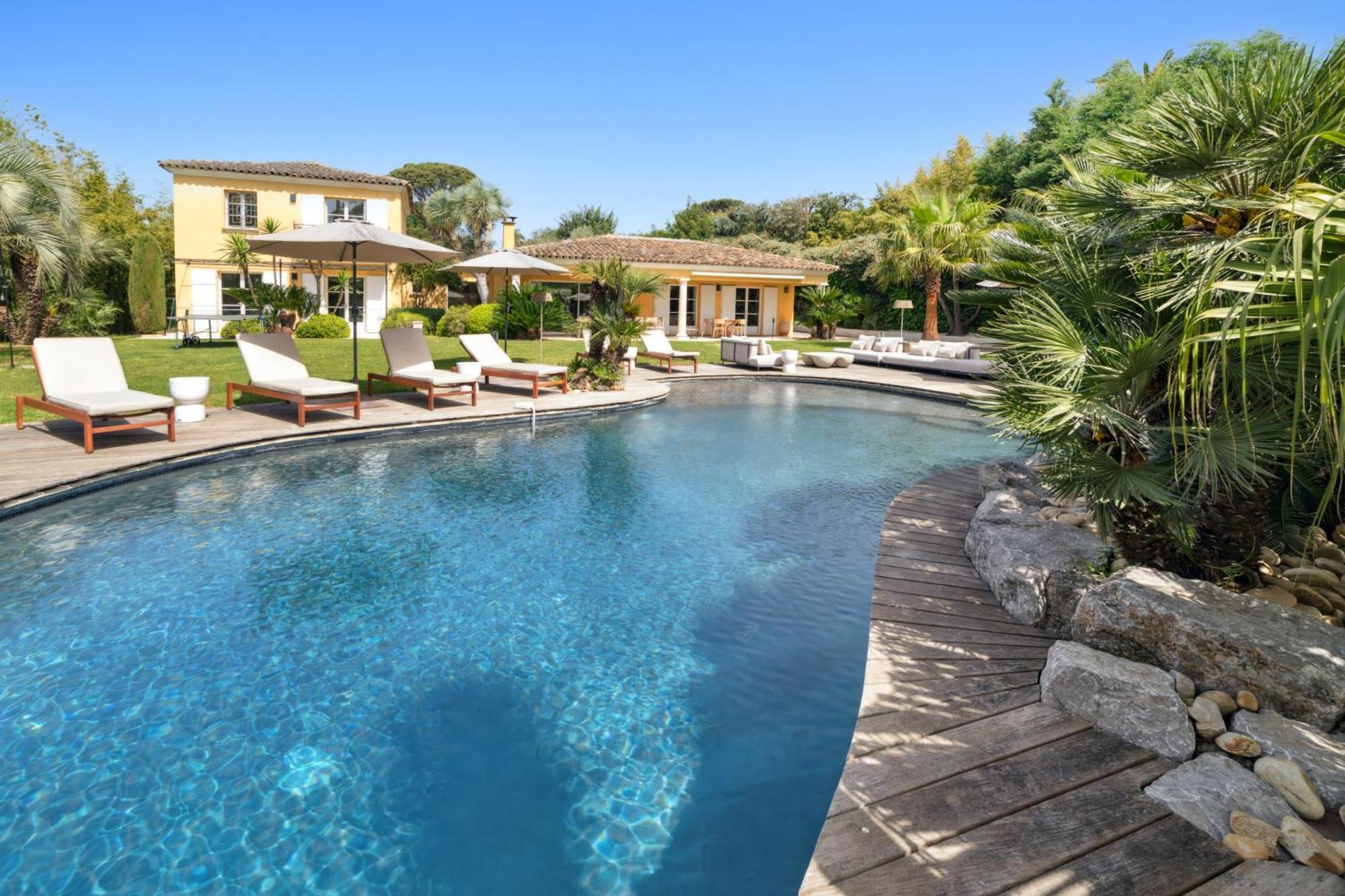 Grande Villa St-Tropez Area Avec Piscine Chauffee جاسّا المظهر الخارجي الصورة